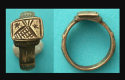 Ring, Medieval, Men's, Magic, Travelers, Sunrise, 10th-14th Cent